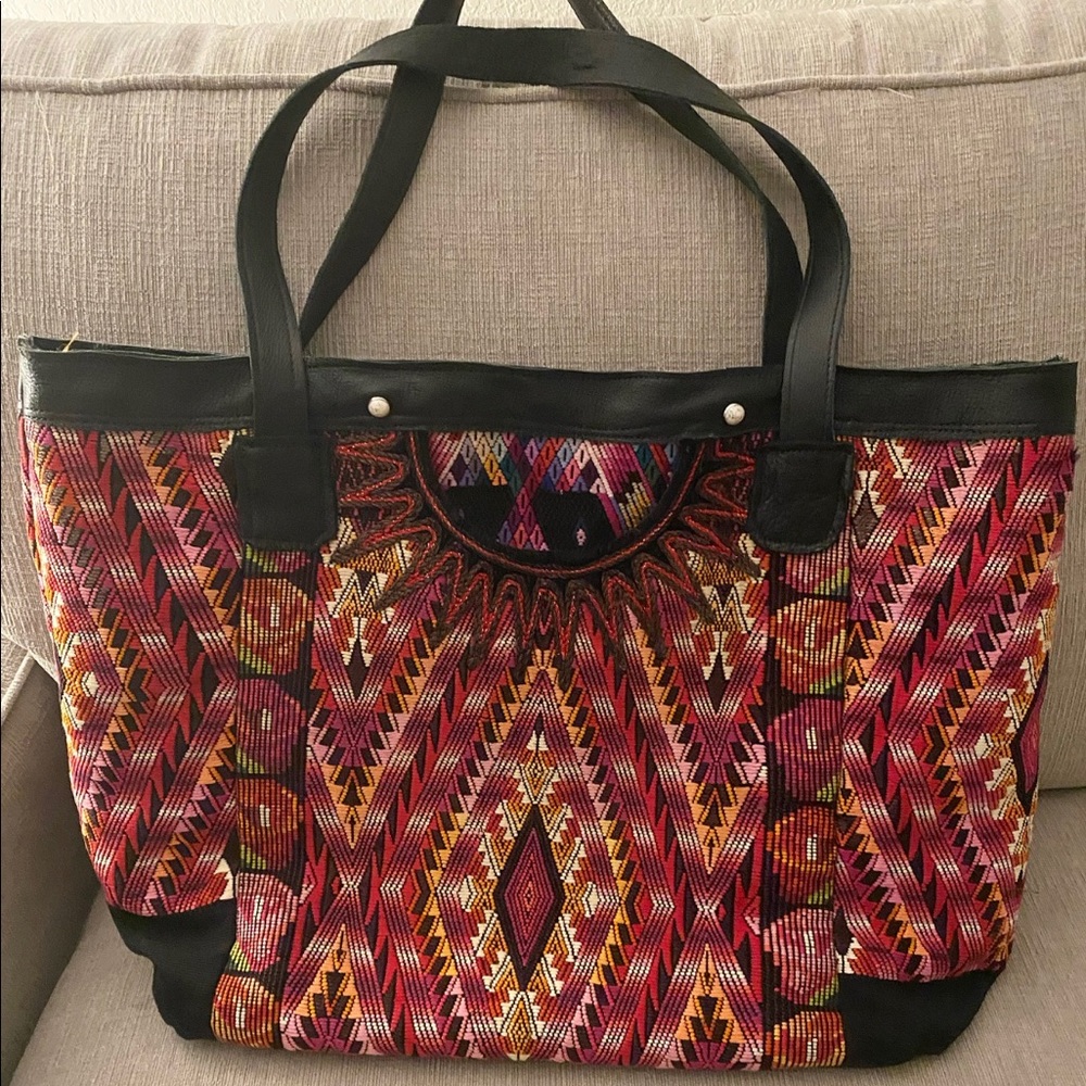 Huipil tote by Sugarzuly